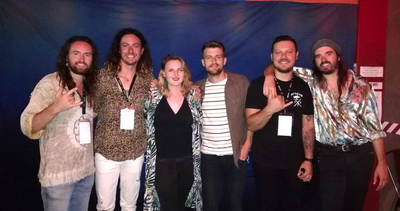 Meeting the guys from Hands Like Houses