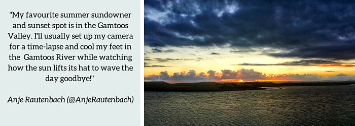 Anje Rautenbach: Summer Sundowner Spot Anje Rautenbach: Summer Sundowner Spot